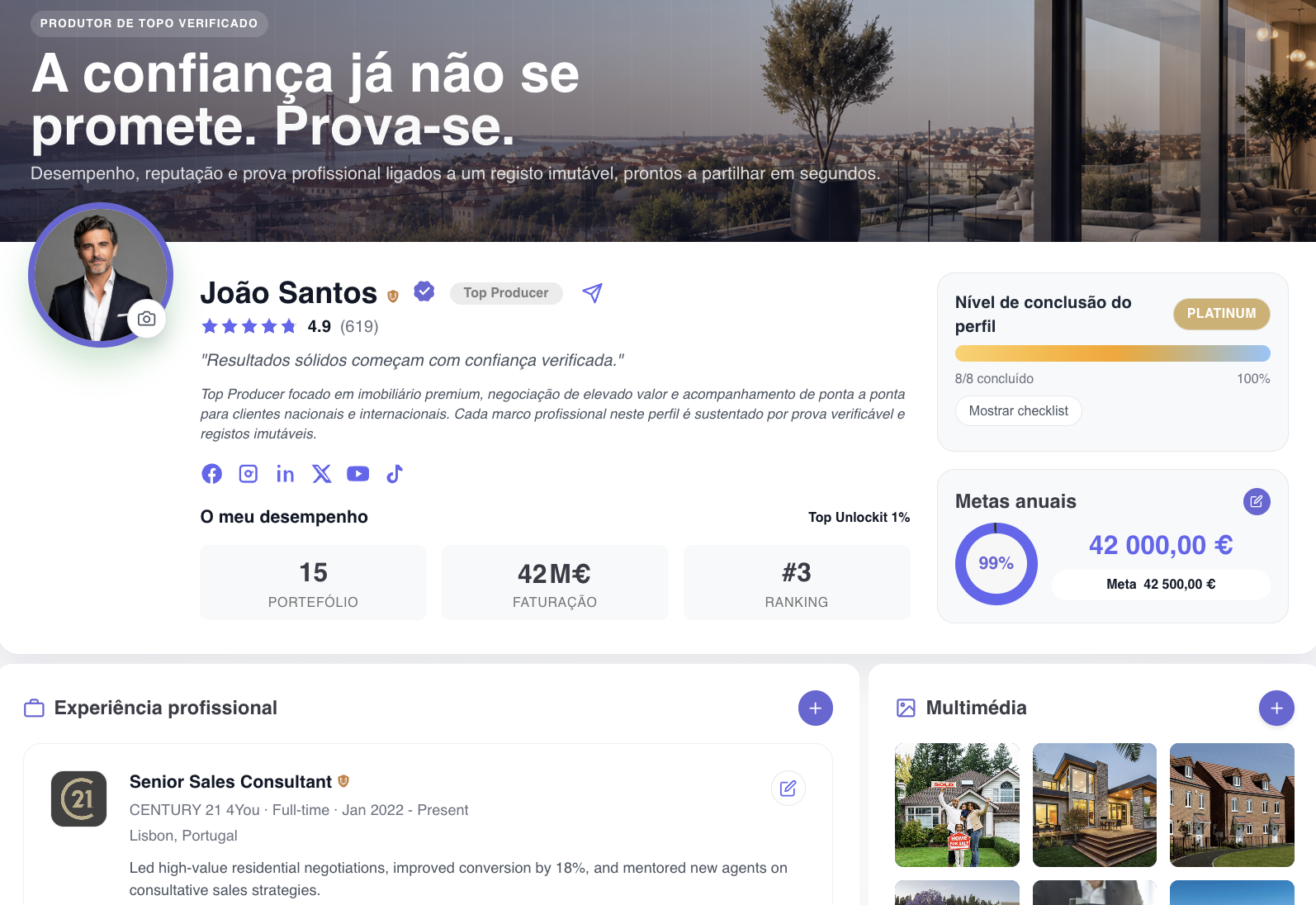 Mockup Unlockit em vista de browser 1